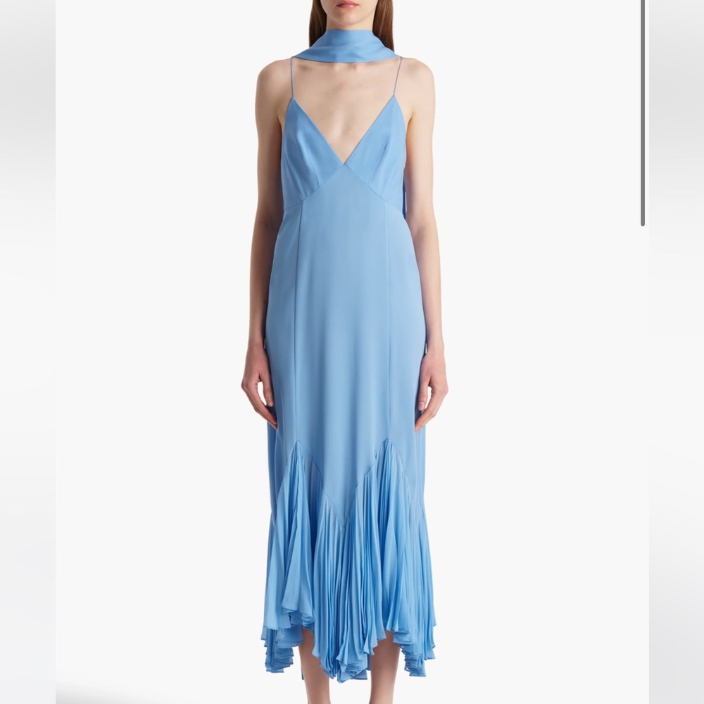 Khaite Candita dress, cornflower size 2